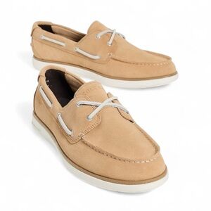 Cole Haan Grandpro Windward Suede Boat Shoes Camel Colour Mens sz 10